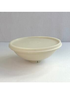 Vintage Tupperware Replacement Bowl & Lid (491-10) for Chip & Dip Set 492-3